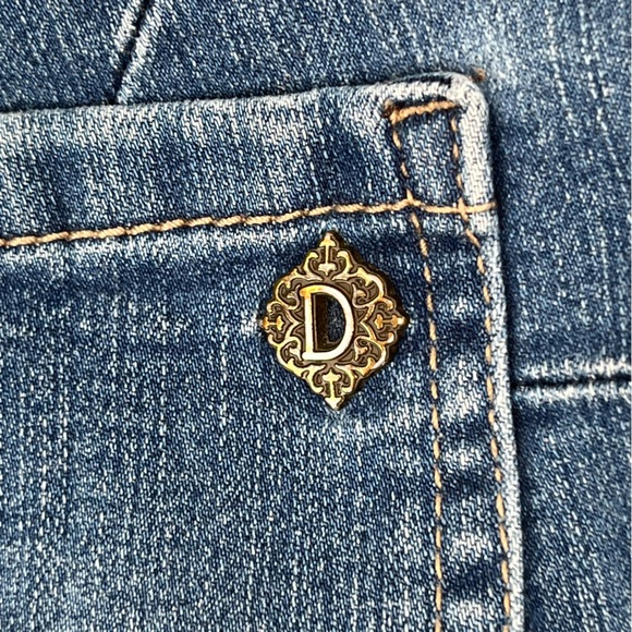 Democracy Straight Leg Jean Women’s 16 Stretch Blue Denim "Ab"solution B1560BB00 - Picture 6 of 13